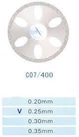 

Диск алмазный двухсторонний C07/400/0.25 Kangda Gold Eagle