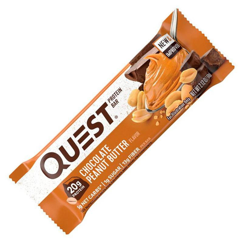 

Батончик Quest Nutrition Protein Bar, 60 грамм Шоколад-арахисовое масло
