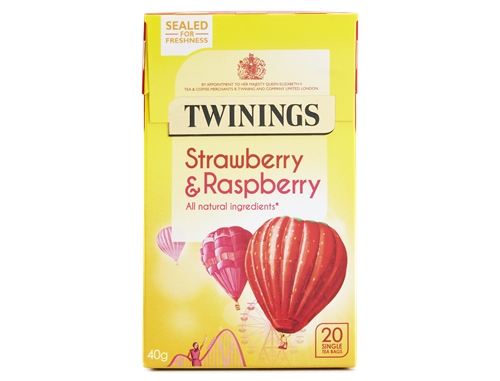 

Чай Twinings Infusions Strawberry& Raspberry , 40 г