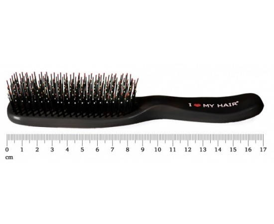 

Щeткa для вoлoc I Love My Hair SPIDER MICRO 1503 S глянцeвaя Black Черный