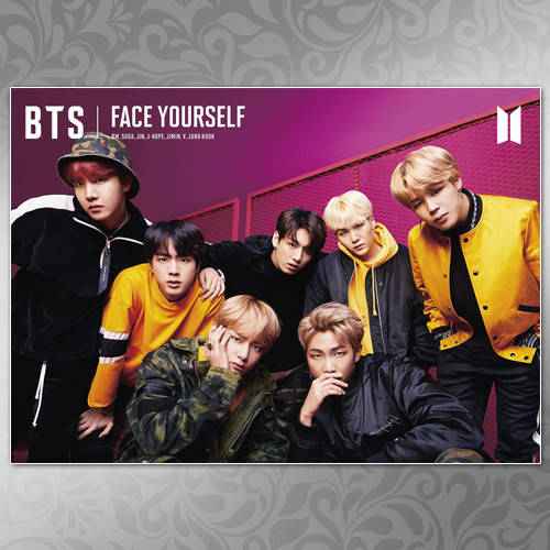 

Плакат K-Pop BTS 100