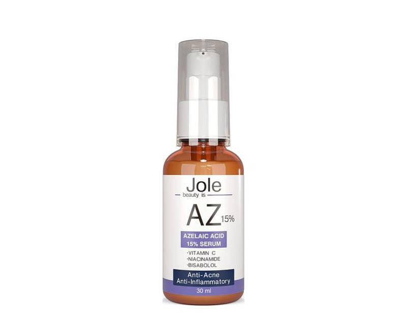

СЫВОРОТКА ОТ АКНЕ С АЗЕЛАИНОВОЙ КИСЛОТОЙ 15% Jole Anti Acne Azelaic acid Serum 30ml