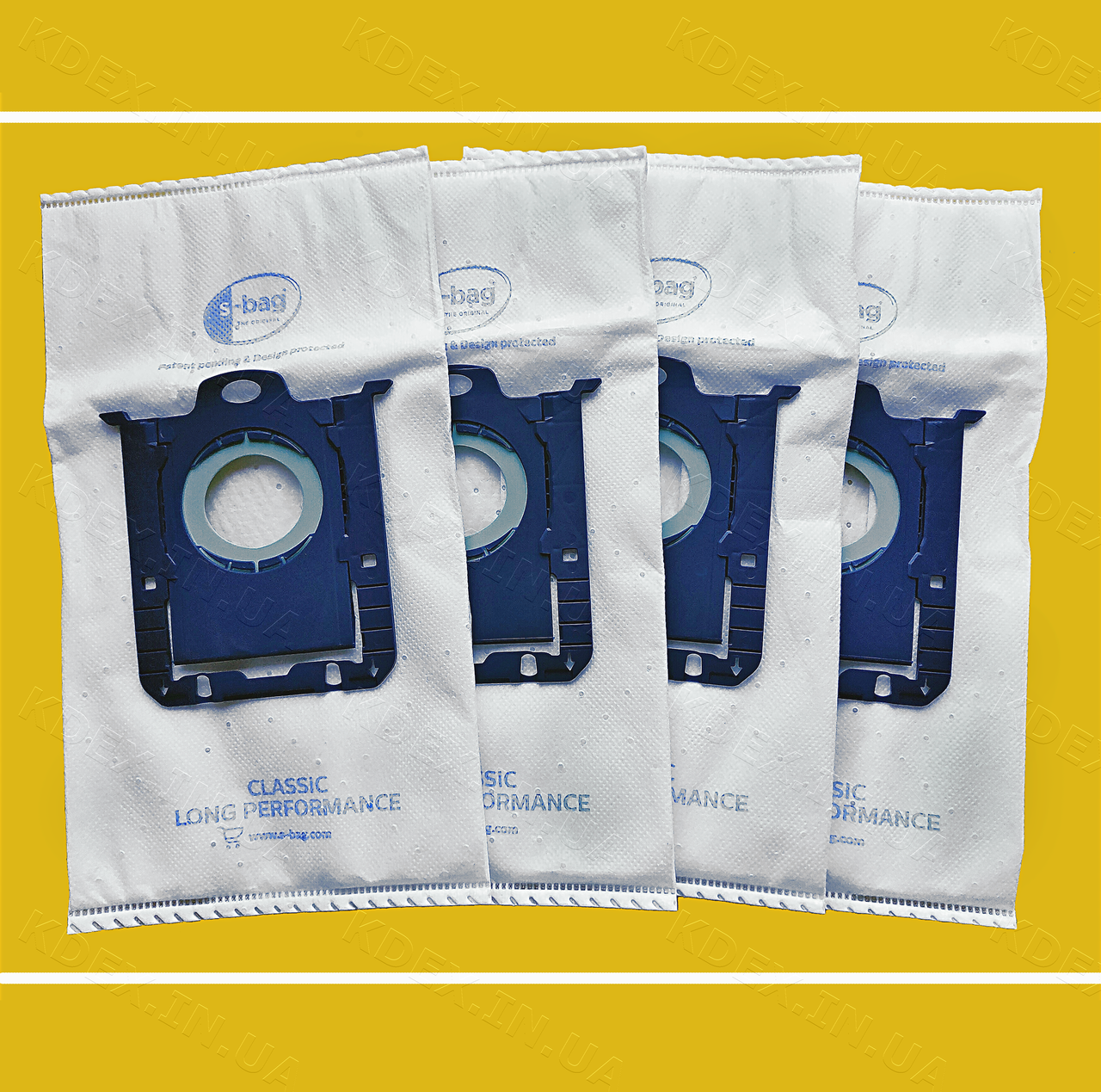 

4 шт. Одноразовые мешки для пылесосов Philips, Electrolux. Мешки ОРИГИНАЛ S-bag