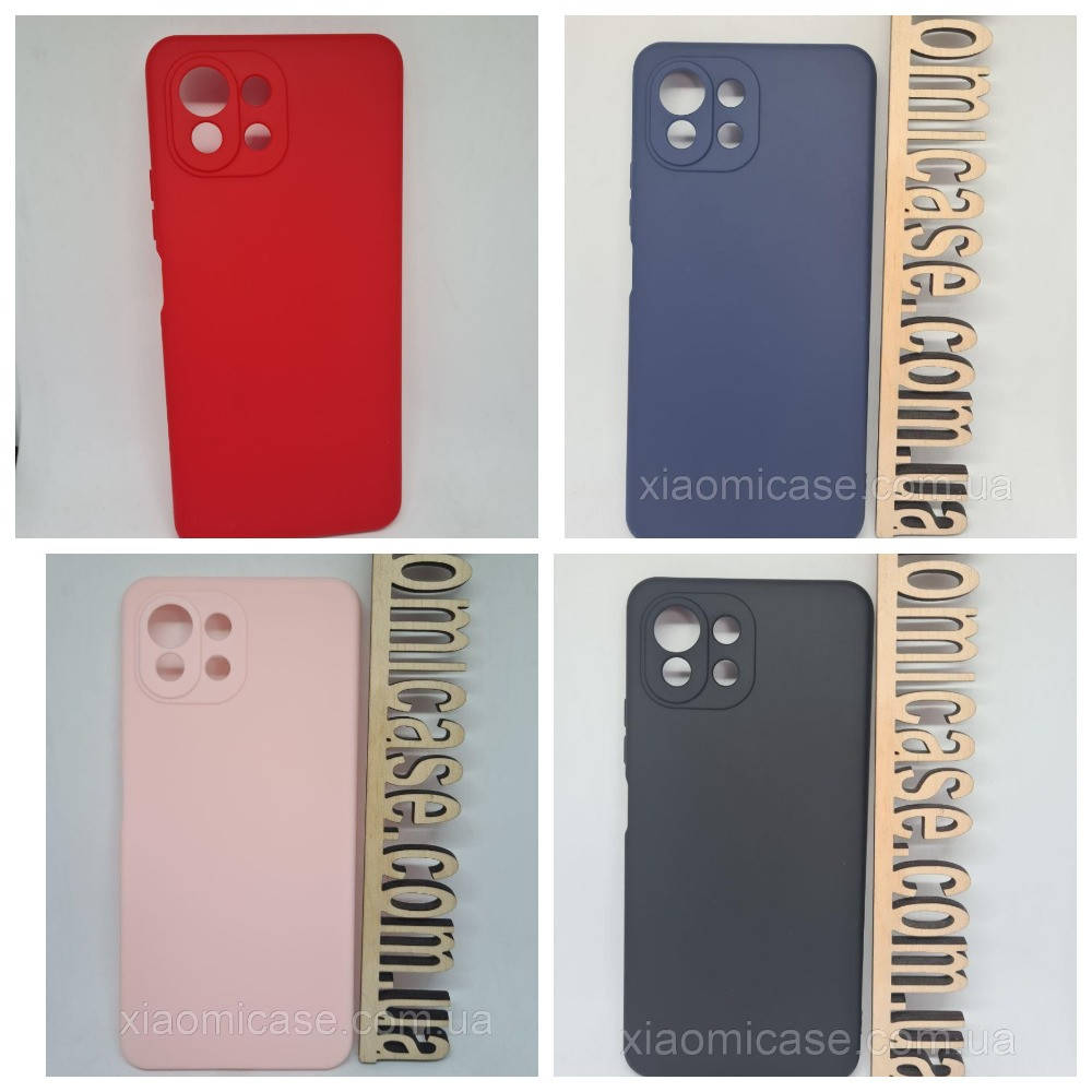 

Чехол накладка Candy для Xiaomi Mi 11 Lite, Разные цвета