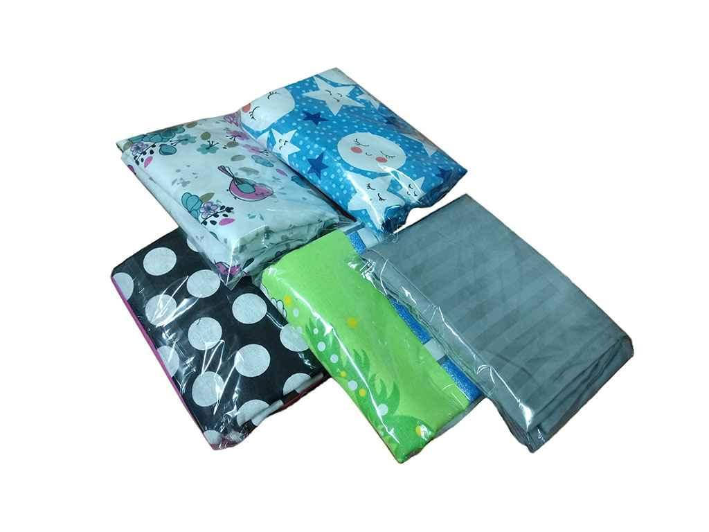 

Наволочка кольорова мікс Сатин 50х70 шт.ТМ Mirateks