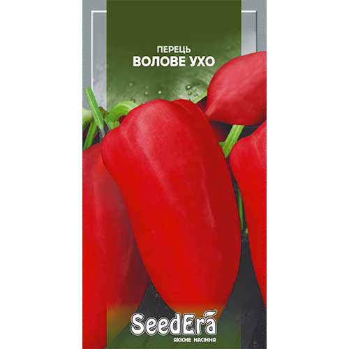 

Семена Перец сладкий Воловье Ухо красный SeedEra 0,2 г