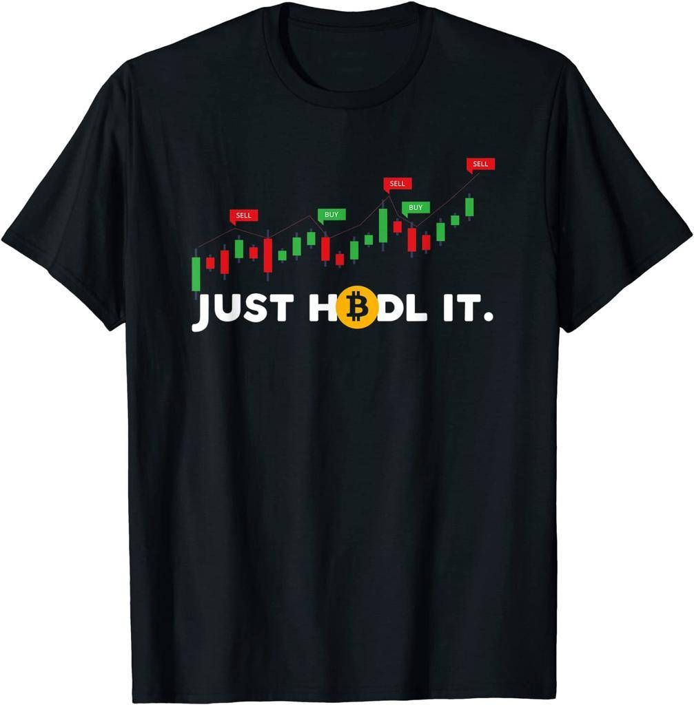 

Футболка с принтом "Just HОDL it" Push IT M