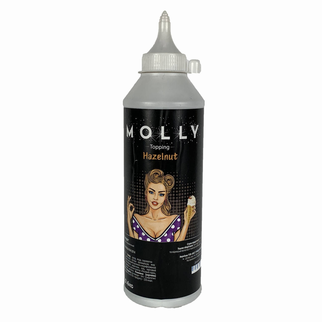 

Топпинг Molly Фундук 600г