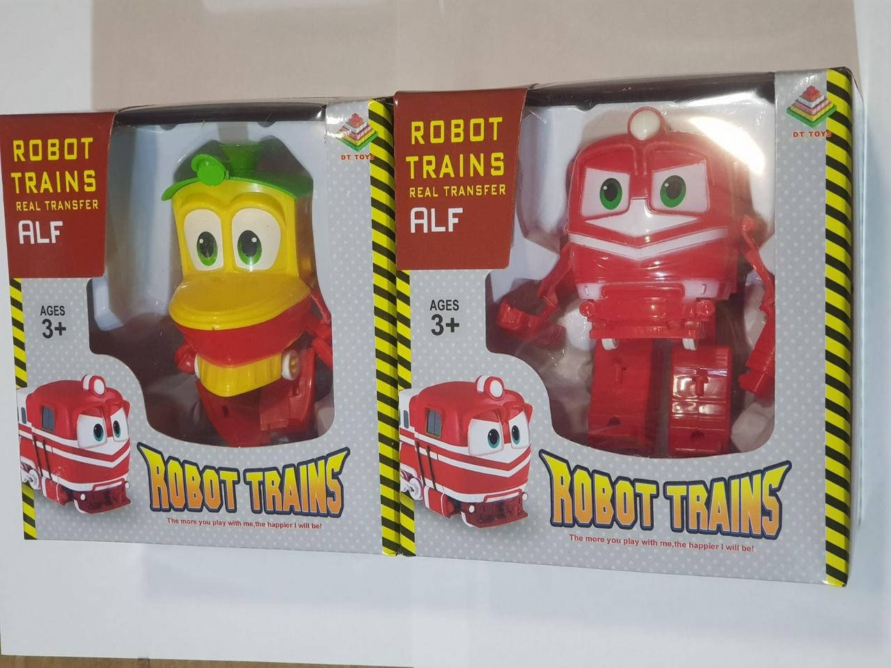 

Набор роботов трансформеров Robot Trains "Роботы поезда" 2шт.