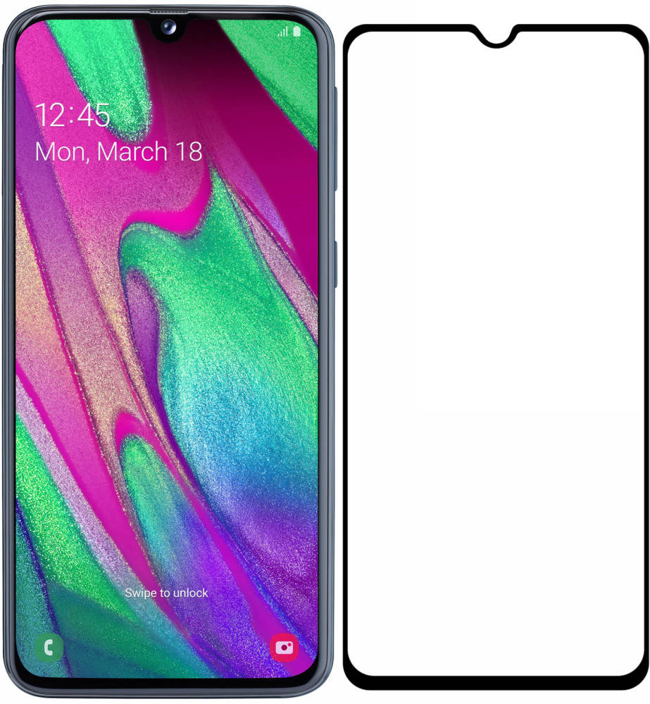 

5D стекло Samsung Galaxy A40 A405 (Защитное Full Glue) Черный