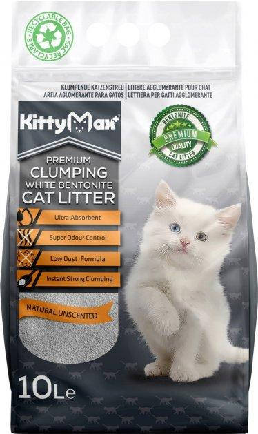 

KittyMax Премиум бентонитовый наполнитель без запаха 10 литров