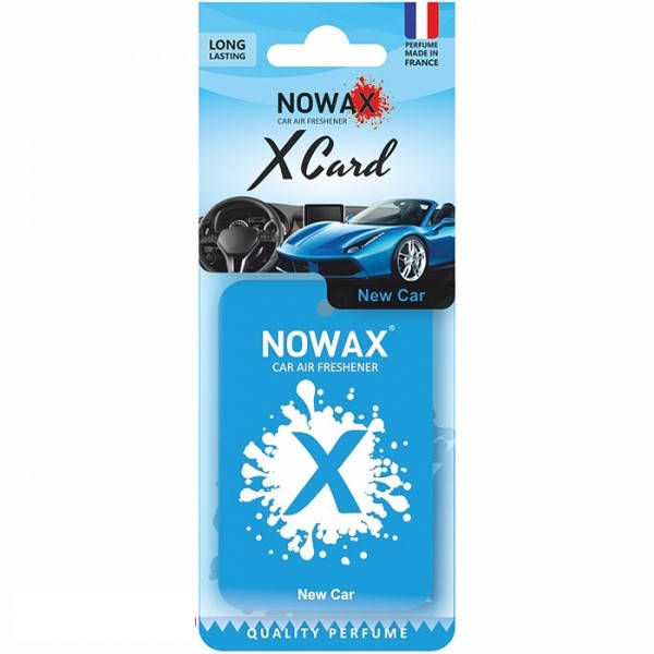 

Ароматизатор NOWAX серія "X CARD" - New Car