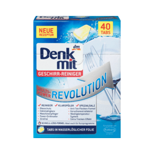 

Таблетки для ПММ Denkmit Revolution, 40шт