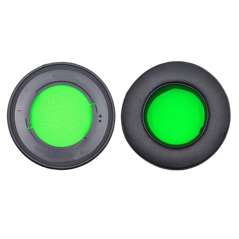 

Амбушюры Razer Kraken Pro V2 / Kraken 7.1 V2 Круглые Round Green, Черный