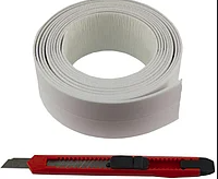 

БОРДЮРНАЯ ЛЕНТА ДЛЯ ВАННОЙ ГЕРМЕТИЗИРУЮЩАЯ MATER TAPE 41 ММ Х 3,0 М БЕЛАЯ