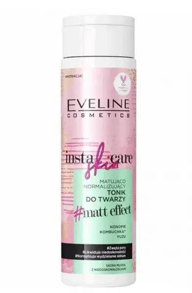 

Матирующий тоник для лица INSTA SKIN CARE, Eveline Cosmetics, 200 мл Эвелин