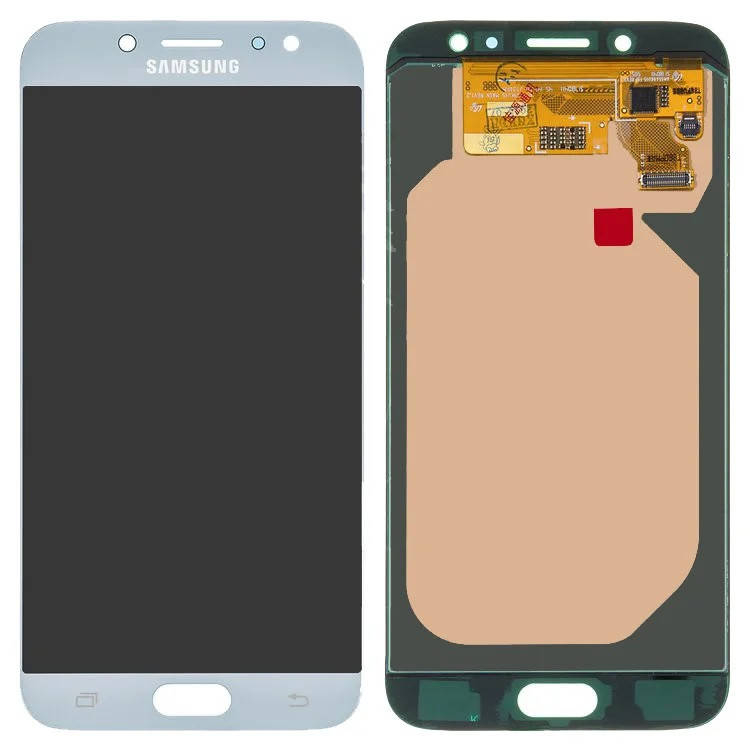 

Дисплей для мобильного телефона Samsung J7 2017/J730, голубой, с тачскрином, OLED