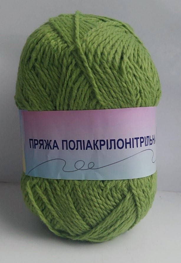 

Пряжа акрил Чексил. Украина. 6, Салатовый
