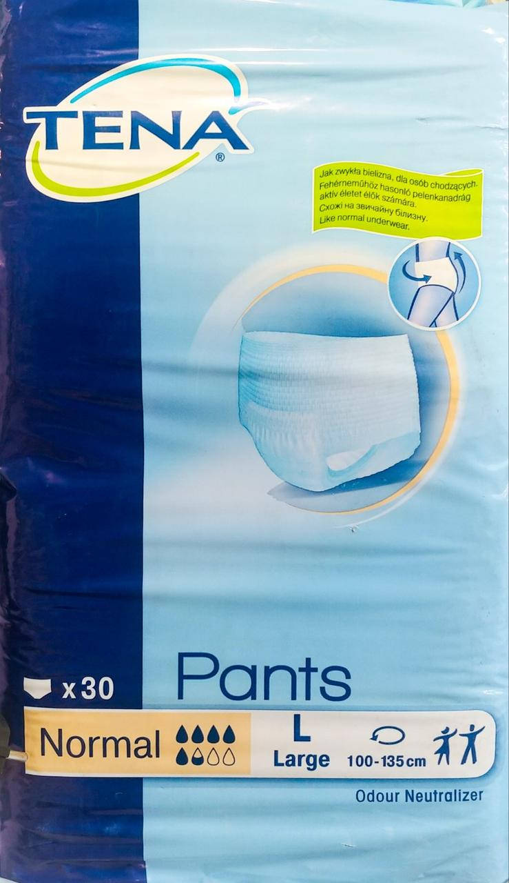 

Tena Pants L трусы подгузники для взрослых 30 штук