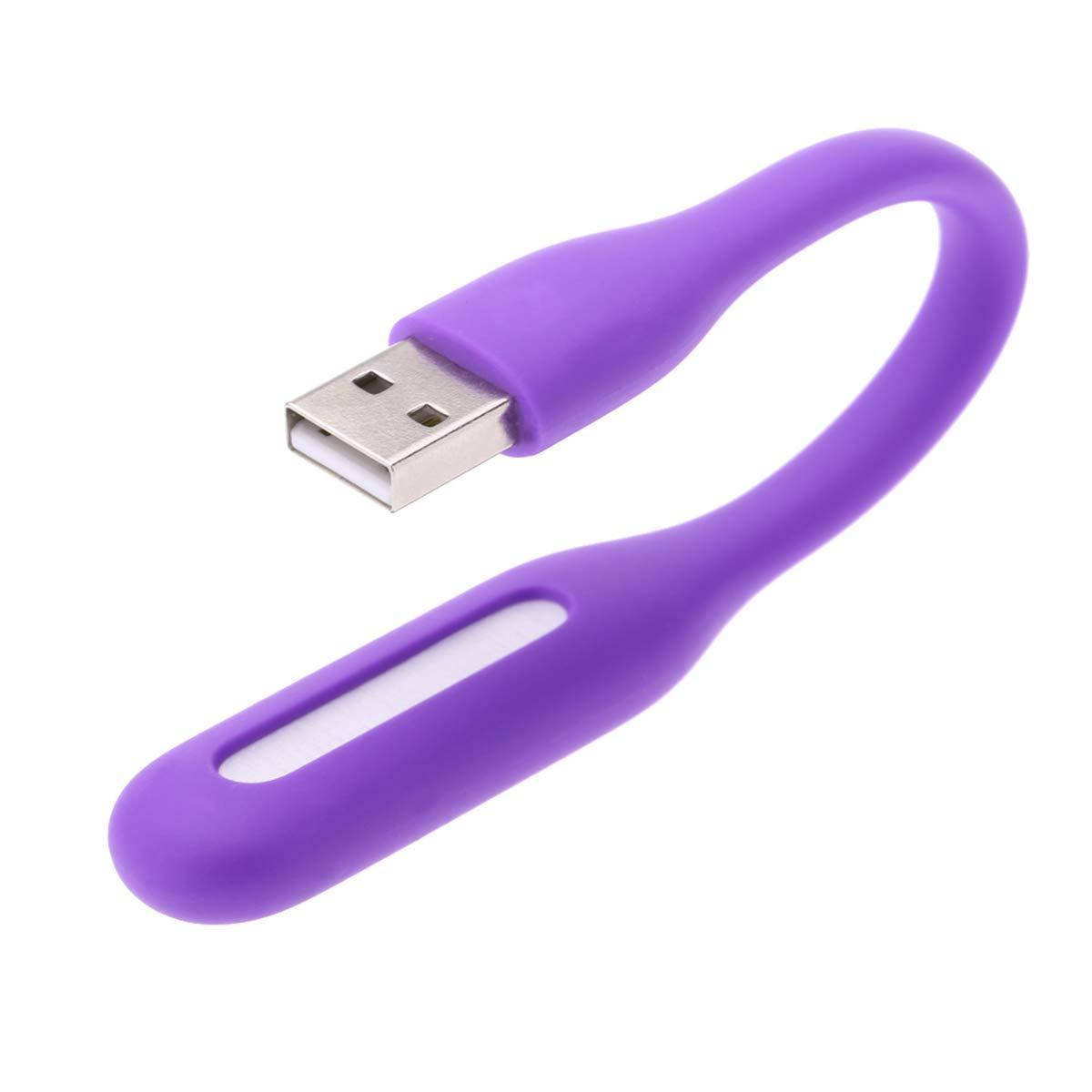 

USB Led лампа, фонарик (фиолетовая)