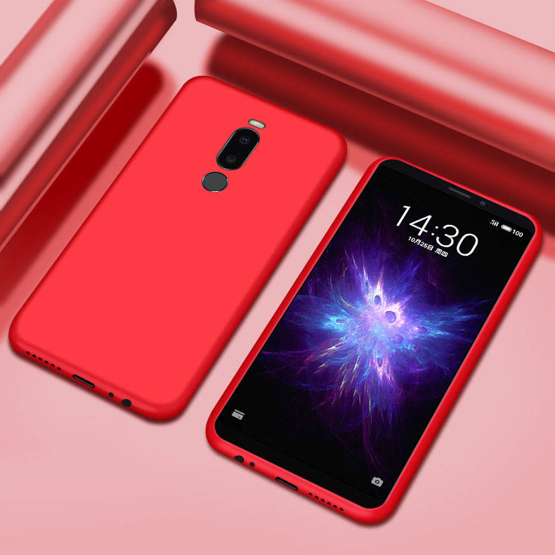 

Чехол Style для Meizu M8 Бампер силиконовый красный