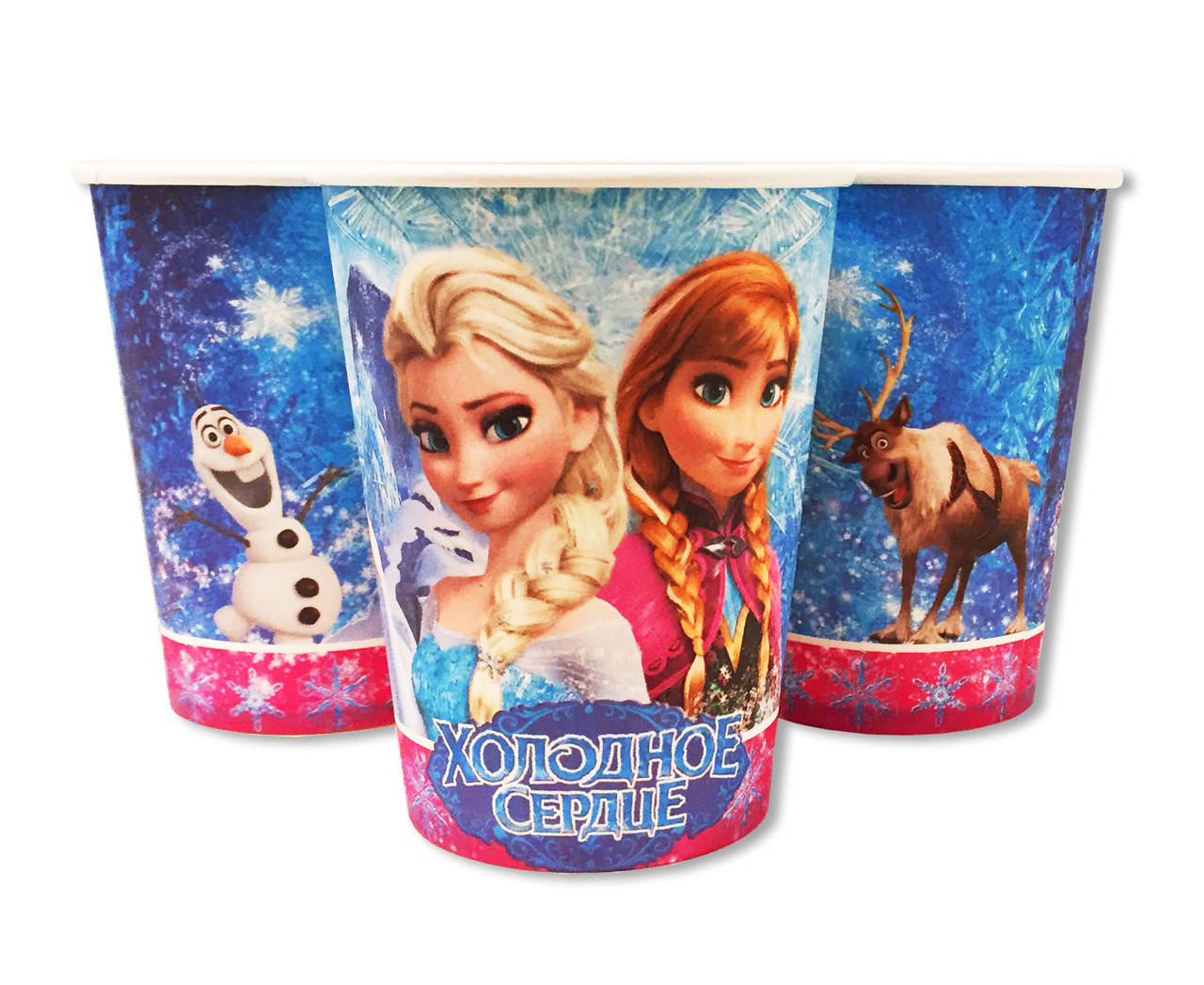 

Стаканчики бумажные одноразовые | Холодное сердце