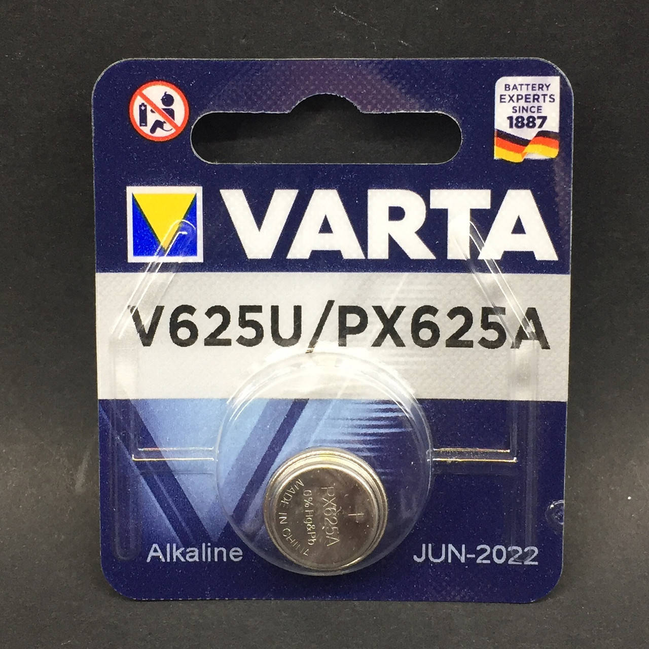 

Батарейка щелочная V625U