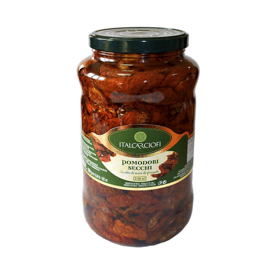 

Вяленые томаты в масле 3100 г TM Italcarciofi