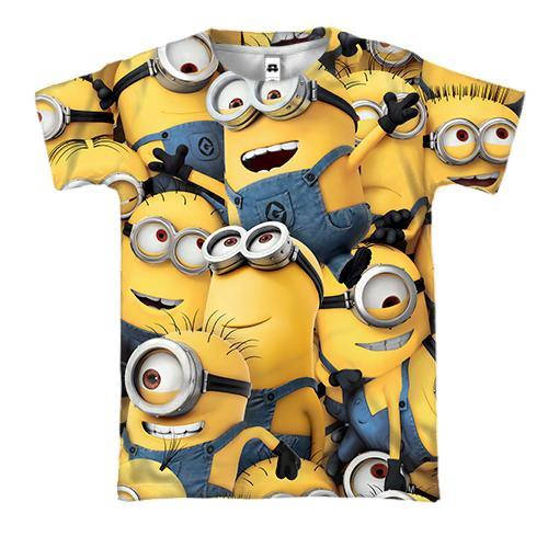

3D футболка с Миньонами