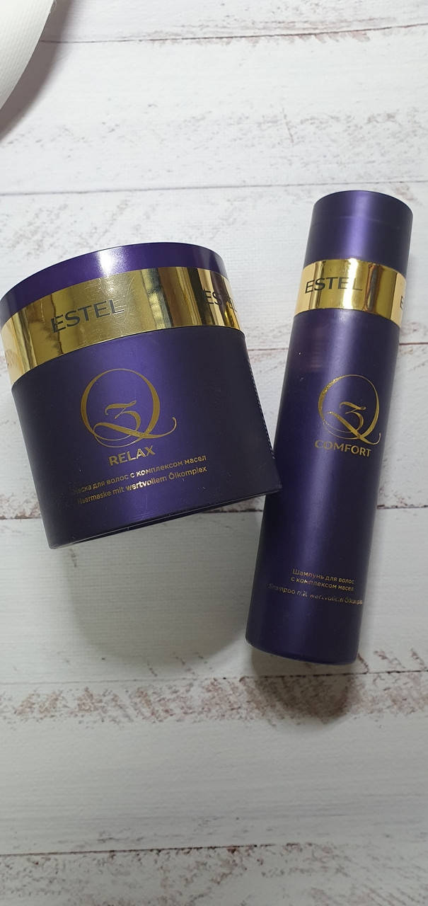 

Набор Estel Q3 Шампунь для волос с комплексом масел маска для волос Relax Q3 -250 мл / 300 мл