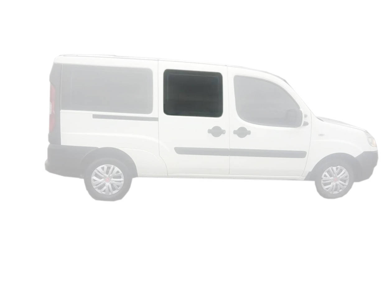 

Боковое стекло Fiat Doblo (00-10) Переднее салонное Правое (Фиат Добло), Зелёный