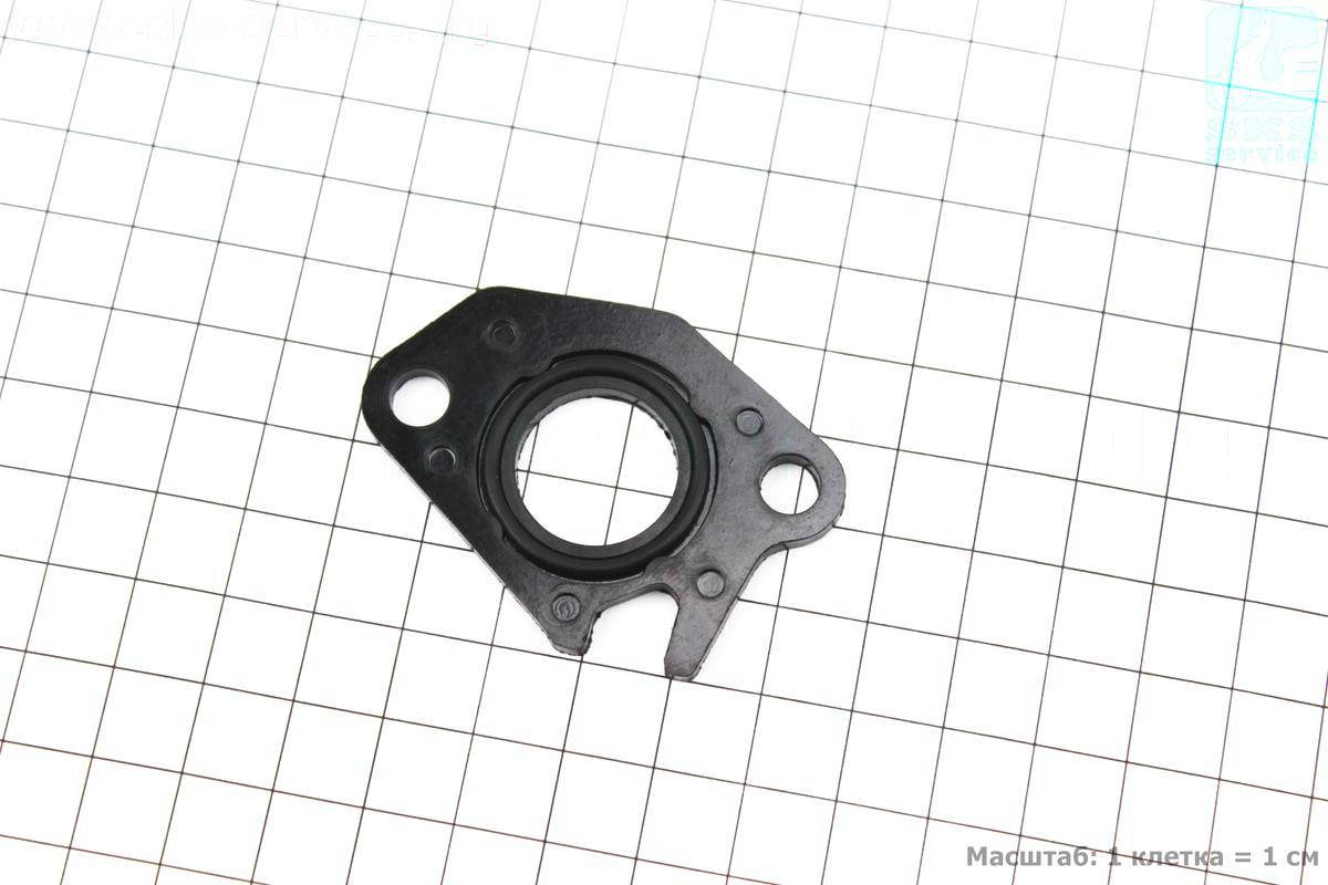 

Прокладка патрубка карбюратора Honda DIO AF34/35 (пластмасс) d-18mm + манжет (352066)