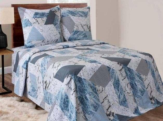 

Полуторная простынь Вилена бязь Айсберг размер 150х220, Разные цвета