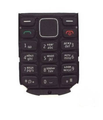 

Клавиатура для Nokia 1280, Оригинал (Кириллица) Черная /Кнопки/Клавиши /нокиа