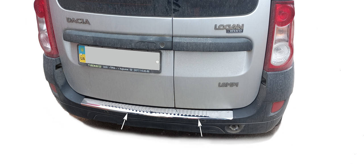 

Накладка на задний бампер RENAULT LOGAN MCV (2008-2012)