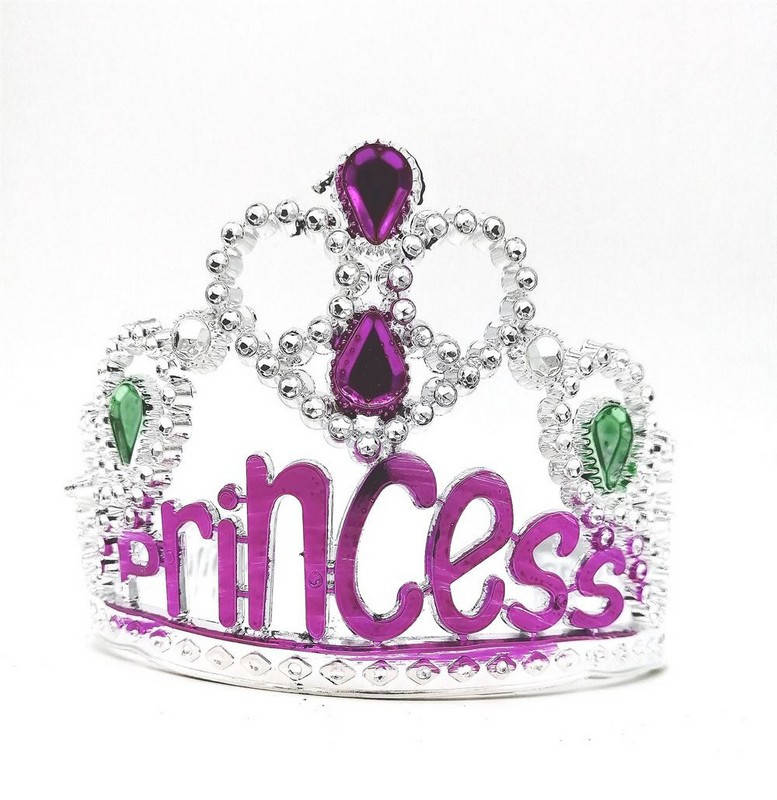 

Диадема обруч"Princess" ¢12см. пластик (7006-2, 1/1200/12)
