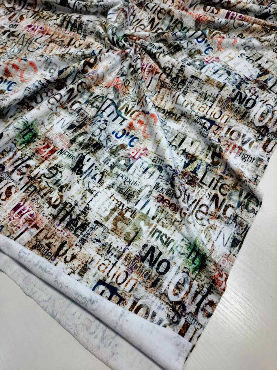 

Футер двунитка "Urban color", диджитал,