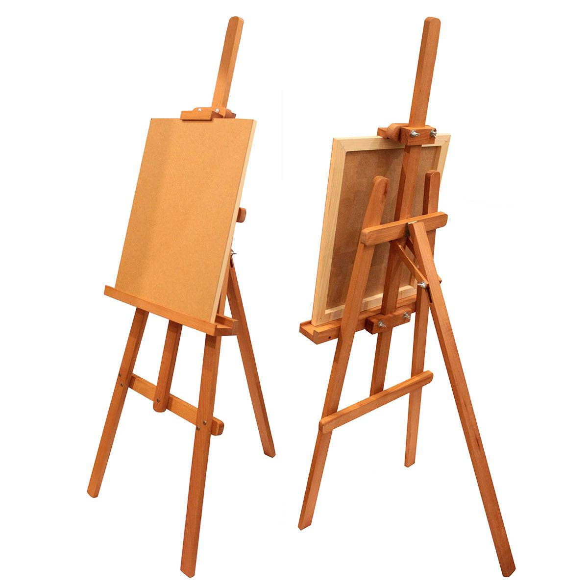 

Мольберт студийный А-подобный №47-М бук (планшет 40х50 см) Украина