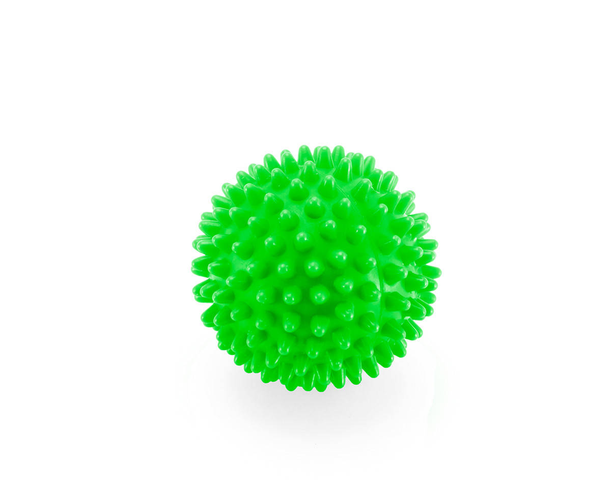 

Массажный мяч с шипами для мышц 4FIZJO Spike Balls 9 см 4FJ0147 высокой жесткости для дома и спортзала