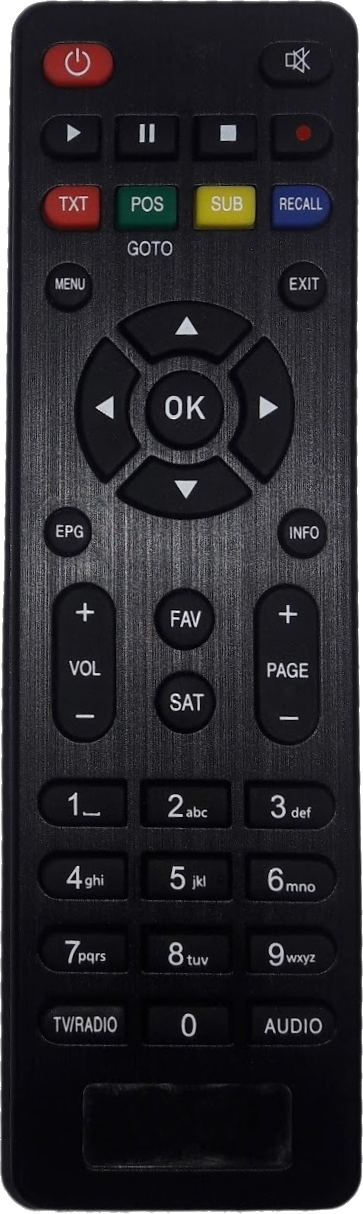 

Пульт для тюнера Q-SAT Q-07, Q-11