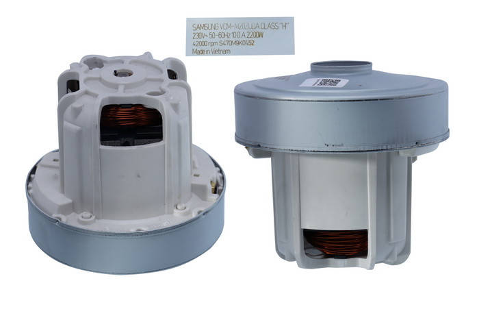 

Двигатель для пылесоса Samsung VCM-M20ZU DA, DJ31-00145B, 2200W d=121 h=114 с буртом