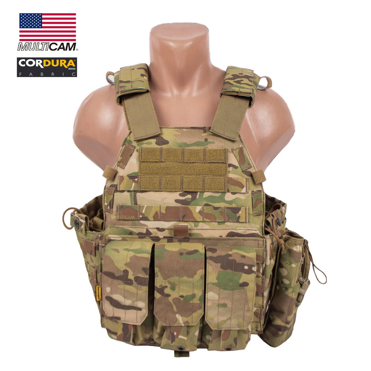 

Плитоноска Emerson LBT6094A Plate Carrier с подсумками, Multicam, Плитоноска