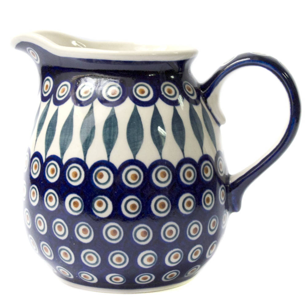 

Кувшин керамический 1,6л Перо Павлина, Синий