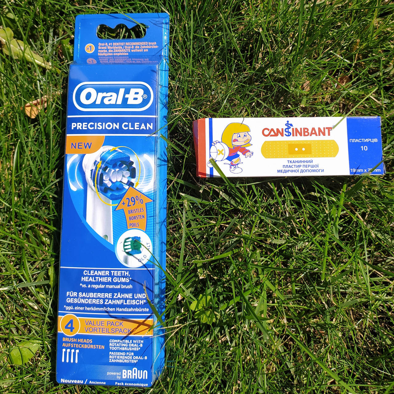 

Насадки Орал-би сменные 4 штOral-B Braun Precision Clean New Прецишн клин Нью для электро щетки +