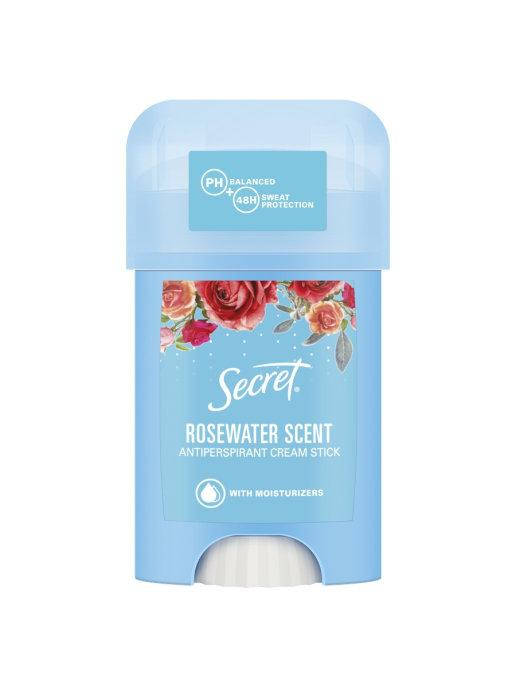 

Твердый антиперспирант для женщин Secret Rosewater scent 40 мл