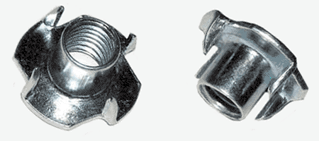 

Гайка забивная М6х12 мм Корончатая