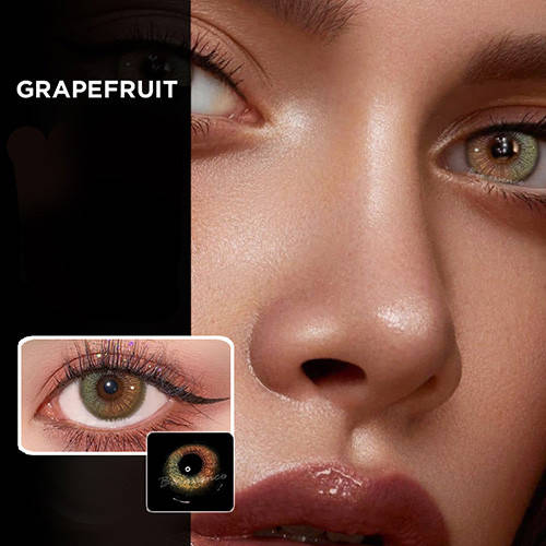 

Цветные контактные линзы Коричневый + Зеленый (GRAPEFRUIT)