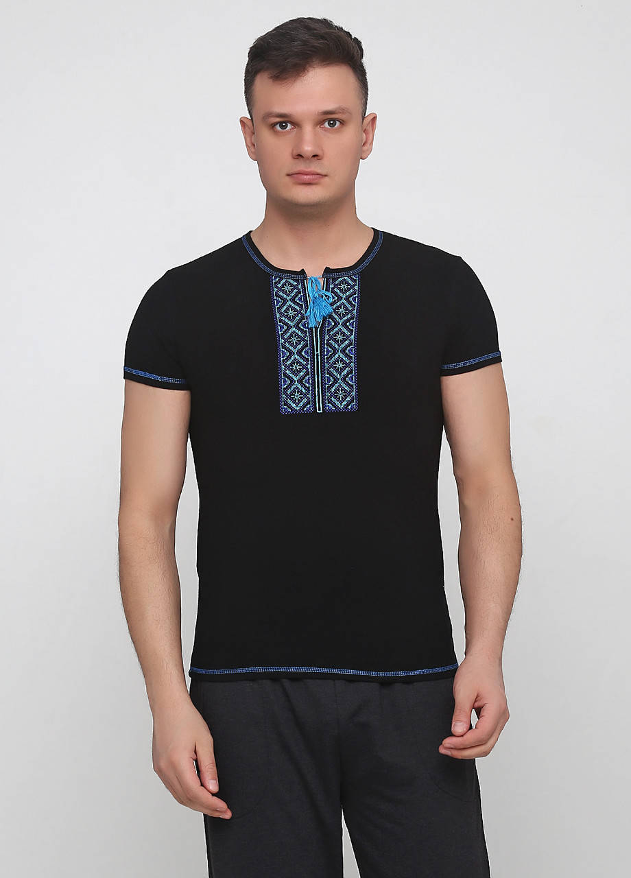 

Вышиванка Мальта 19М299-24-В L Черная с голу (2901000209791)