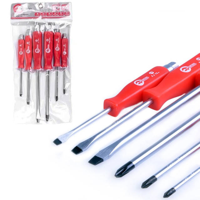 

Набор ударных отверток 6 шт. INTERTOOL HT-0403