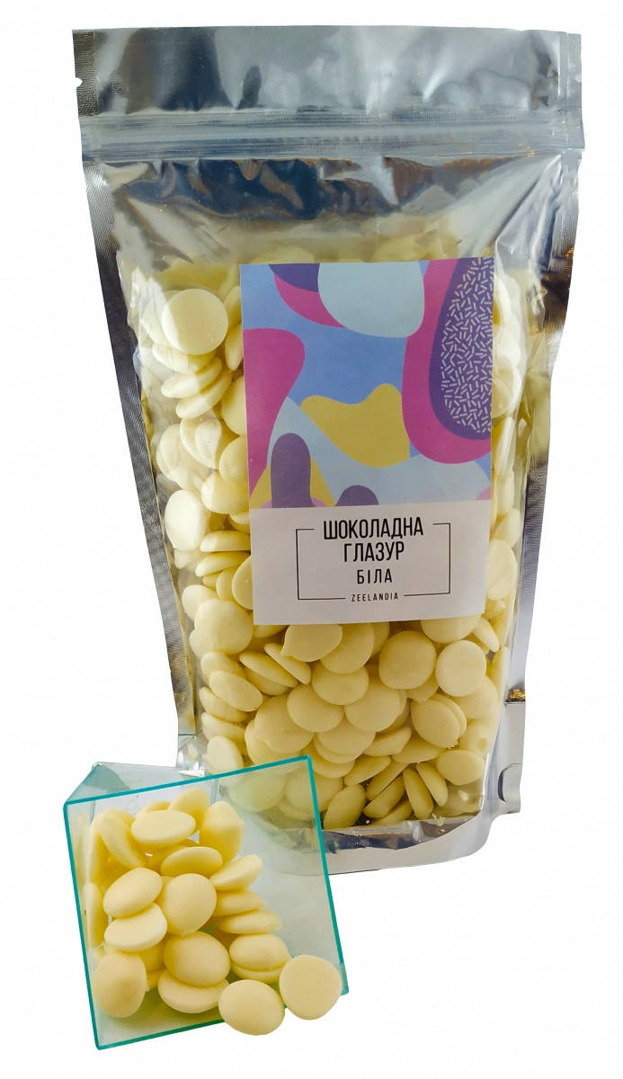 

Шоколадная глазурь белая Zeelandia 1 кг